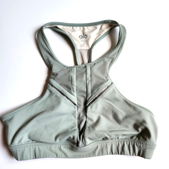 Alo Yoga Half Moon High Neck Bra size S - Picture 6 of 8
